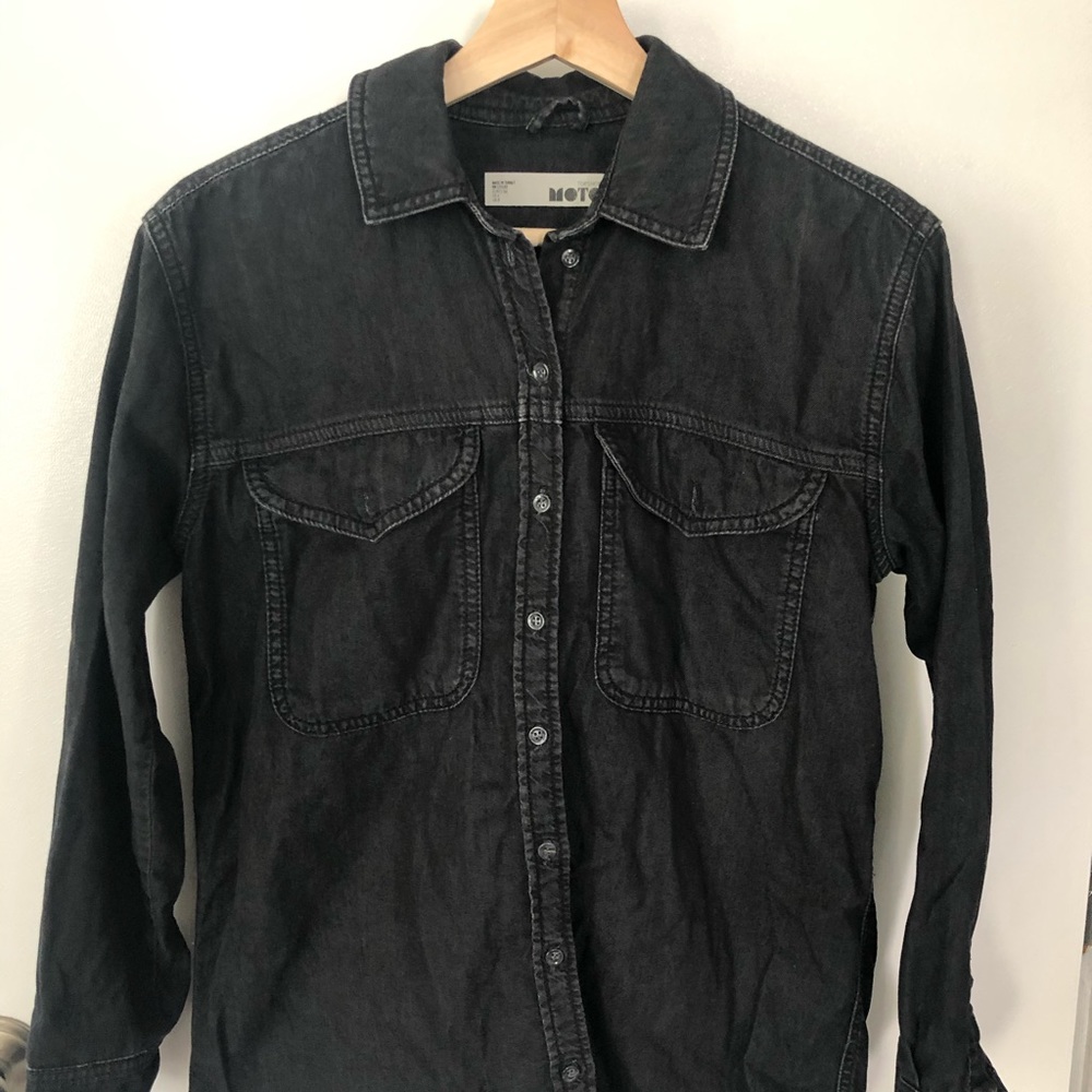 Topshop Moto Shirt